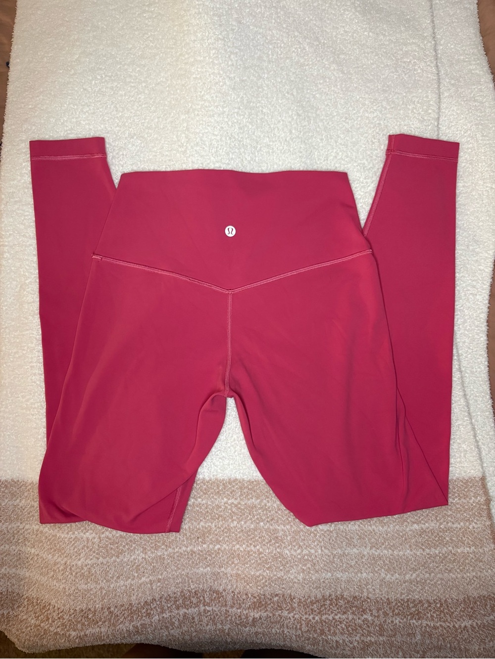 Lululemon High-Rise Pink Leggings